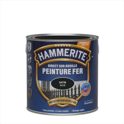 HAMMERITE SATIN NOIR 2L5