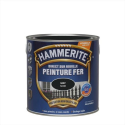 HAMMERITE MAT NOIR 2L5