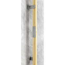 EQUERRE BARDAGE 65x157x52x2.5mm