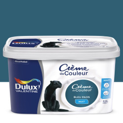 CREME DE COULEUR MAT 2.5L BLEU PAON