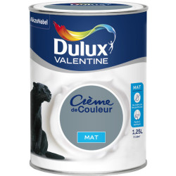 CREME DE COULEUR MAT 1L25 BLEU GRIS