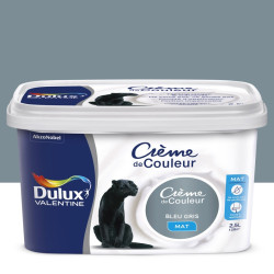 CREME DE COULEUR MAT 2L5 BLEU GRIS