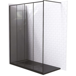 PAROI DOUCHE VERIA 90cm SERIGRA. NOIR