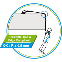 BLOCFOR ANTICHUTE RAPPEL AUTO 1m80