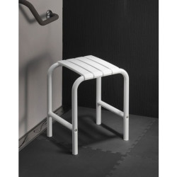 TABOURET DE DOUCHE TUBE ALU