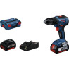 PERCEUSE BOSCH GSR 18V-55 2X4,0AH L-BOXX