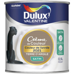 CREME DE COULEURS SATIN 0.5L TERRE ARGILE