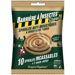 SPIRALE ANTI-MOUSTIQUES LOT10