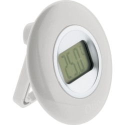 THERMOMETRE ELECTRONIQUE D INTERIEUR BLANC