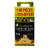 ALLUME FEU LAINE DE BOIS NATUREL 1KG