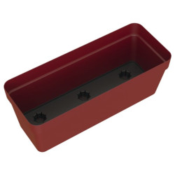 JARDINIERE CAPRI RESERVE 50cm ROUGE
