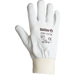 GANT CUIR FLEUR DE CHEVRE T11 PAQ.10