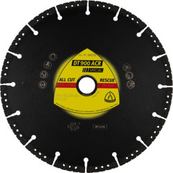DISQUE KLINGSPOR DT900ACR 125x2.8x22.23mm