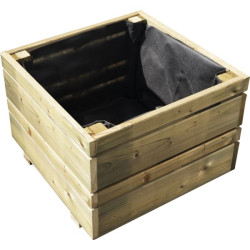 BAC EN BOIS OSLO 40 X 40 CLASSE 3