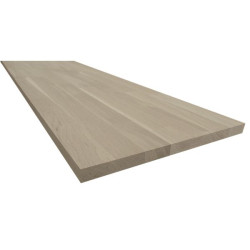 TABLETTE MASSIVE CHENE 200x30cm EP18mm
