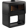POELE A BOIS INVICTA WILSON SUR BUCHER 8KW