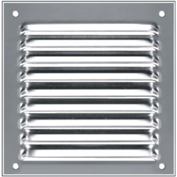 GRILLE 250x250 ALU ANODISE A/M