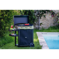 PLANCHA ENO GAZ COMBO INITIAL 65 INOX 6.3KW