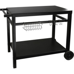 DESSERTE PLANCHA NOMAD NOIR 85x50x81cm