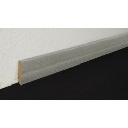 PLINTHE MELAMINEE 2.4M 70x19mm 5946 CHENE ROCK