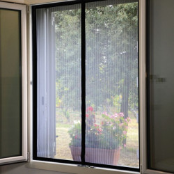 RIDEAU MOUSTIQUAIRE FENETRE 150x180cm BLANC