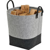 CORBEILLE FEUTRINE ALARA GRIS 50x50cm