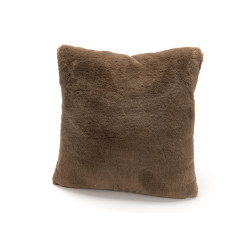 COUSSIN LUXE CHATAIGNE 50X50