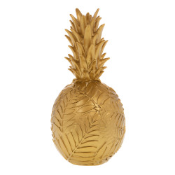 ANANAS FEUILLES DORE