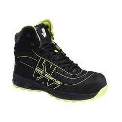 Chaussure Haute Strike Noir et Jaune Nine Worths