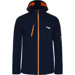 Softshell Borel Bleu Marine et Orange Nine Worths