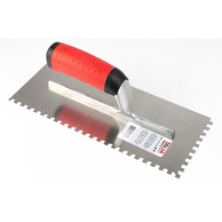 PLATOIR A COLLE INOX 28X12 MONTURE ALU DENTS 6X6MM