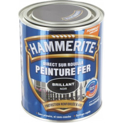 HAMMERITE BRILLANT NOIR 750ml