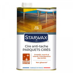 CIRE STARLON ANTI TACHE PARQ. CIRES BOIS CLAIR 1L