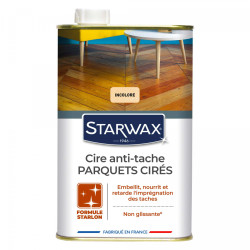 CIRE STARLON ANTI TACHE PARQ. CIRES INCOLORE 1L
