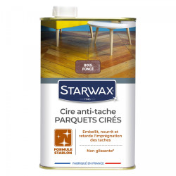 CIRE STARLON ANTI TACHE PARQ. CIRES BOIS FONCES 1L