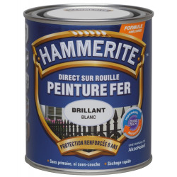 HAMMERITE BRILLANT BLANC 250ml