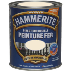 HAMMERITE BRILLANT BLANC CASSE 750ml