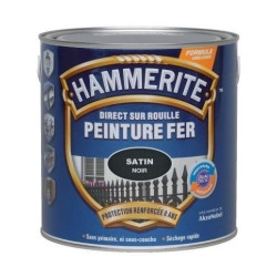 HAMMERITE SATIN NOIR 250ml