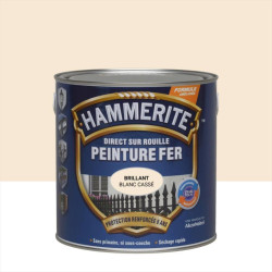 HAMMERITE BRILLANT BLANC CASSE 250ml
