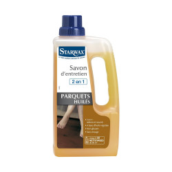 SAVON D ENTRETIEN 2 EN 1 PARQUETS HUILES 1L