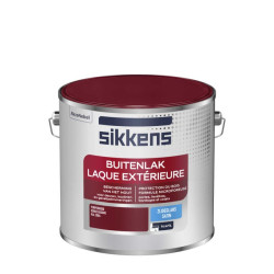 LAQUE EXT. SATIN SIKKENS 2L5 ROUGE BASQUE
