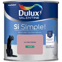 SI SIMPLE SATIN ACRYLIQUE 0.5L LE ROSE INTENSE