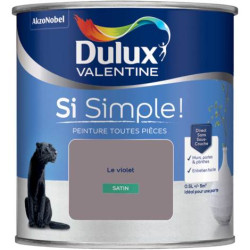 SI SIMPLE SATIN ACRYLIQUE 0.5L LE VIOLET