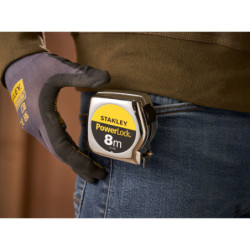 MESURE 8m00 POWERLOCK 25mm BLOC. SB