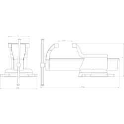 ETAU ECO ACIER MORS 100 OUVERTURE 155 TEMBO 100