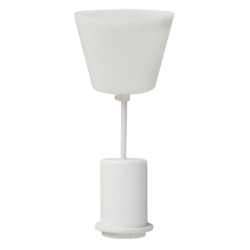 MONTURE PLAST. E27 60W 0m60 BLANC SB