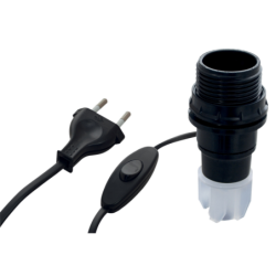ADAPTATEUR BOUT. E14 CORDON BLANC SB