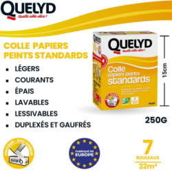COLLE PAPIER PEINT STANDARD 250gr QUELYD