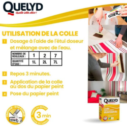 COLLE PAPIER PEINT STANDARD 250gr QUELYD