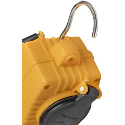 ADAPTATEUR 2m FICHE 30ma POWERBLOCK 4 PRISES/CLAPE